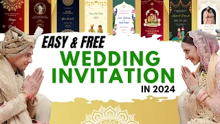 Make Wedding Invitation VIDEO & CARD Also EARN from it.