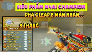 ► Bình luận Đột Kích - Siêu phẩm M4a1 Champion - Pha clear 8 mãn nhãn  - Tú Lê