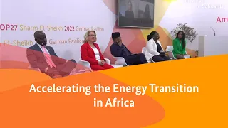 Accelerating the Energy Transition in Africa