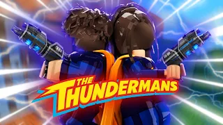 Playing MM2 as THE THUNDERMANS | Roblox Murder Mystery 2