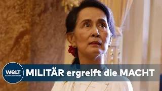 PUTSCH IN MYANMAR: Militär verhaftet Aung San Suu Kyi und Regierung