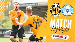 MATCH HIGHLIGHTS | Cambridge United 2-0 Peterborough United