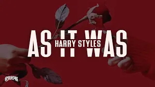 Harry Styles - As It Was (Lyrics)