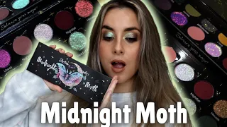 *NEW* ELECTRUM COSMETICS MIDNIGHT MOTH PALETTE 3 LOOKS, SWATCHES, & REVIEW