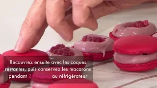 Recipe of The Raspberry Macaron by Chef Pierre Herme