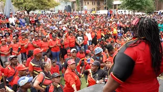 South Africa government workers strike over pay