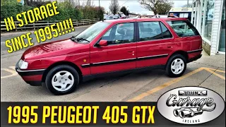 Amazing like new 1995 Peugeot 405 GTX Estate REVIEWED & DRIVEN with only 1700 MILES FROM NEW!!!!!