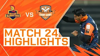 2023 Abu Dhabi T10, Match 24 Highlights: Deccan Gladiators vs Morrisville Samp Army | Season 7