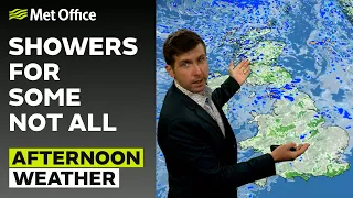 07/06/24 – Showers and sunny spells – Afternoon Weather Forecast UK – Met Office Weather