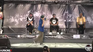 GREEN TECK VS SLIM BOOGIE [ Best 8-4 ] - HURRICANES BATTLE-ISM 2015 TAIWAN & POPPIN 1ON1 SIDE