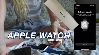 NEW apple watch UNBOXING ⌚️ apple watch SE (1st gen.)