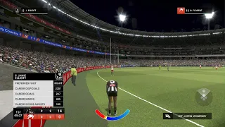 AFL 23 jamie Eliot 2022 anzac day goal recreated