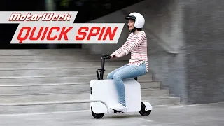 We Take a Ride on the Honda Motocompacto e-scooter! | MotorWeek Quick Spin