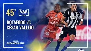 CONMEBOL SUDAMERICANA | REVISIÓN VAR | BOTAFOGO VS CESAR VALLEJO | MINUTO 45