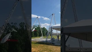 Zipline Test Launch - Kannapolis, North Carolina