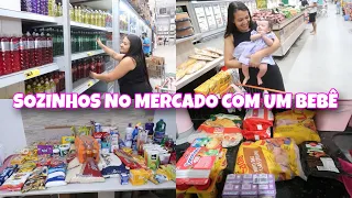 NÃO TEVE JEITO- VIROU COMPRA DO MÊS - VLOGANDO NO MERCADO -MOSTRANDO A REALIDADE DE TUDO|Dani Mendes