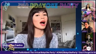 GLAIZA SINGS ‘HIMIG ng PAG-IBIG’ of ASIN (and from Her Film ‘LIWAY’) LIVE on ‘2WAD : BdayOke Party’!