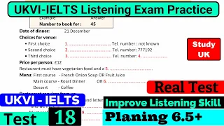 UKVI IELTS Listening Practice Test 2024 With Answers [ Test - 18 ]