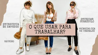 Acerte no look para ocasiões de TRABALHO - ViihRocha