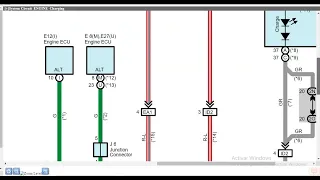 SISTEMA DE CARGA del automóvil Toyota Hilux | Funcionamiento y diagrama electrico