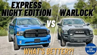 2021 RAM 1500 EXPRESS NIGHT EDITION VS RAM 1500 WARLOCK! *Full Review* | Which One Is Better?!