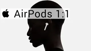 Полная копия Apple Airpods - 1:1 подключаются как оригинал | Сравнение |  Обзор | Отзыв