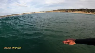 Long lefts and drop knee spinners BODYBOARD POV