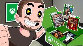 Comprei uma CAIXA MISTERIOSA com 20 jogos de XBOX 360 aleatórios