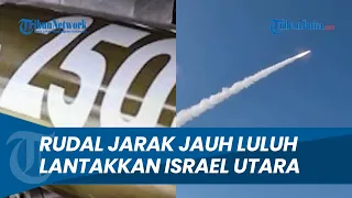 Tanpa Ampunan! Detik-detik Militan Hamas Luncurkan Rudal Jarak Jauh Luluh Lantakkan Israel Utara