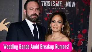 Jennifer Lopez & Ben Affleck: Wearing Wedding Bands Amid Breakup Rumors!