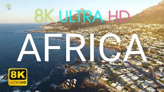 Africa in 8K Ultra UHD Tour - 8K Africa 60FPS TVs Resolution Relaxation Video