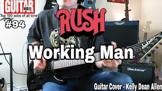 Working Man - Rush (Alex Lifeson). Guitar Cover Kelly Dean Allen