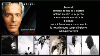 CLAUDIO BAGLIONI - Il mondo