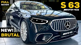 2023 MERCEDES AMG S63 E Performance NEW BRUTAL V8 Sound FULL In-Depth Review Exterior Interior