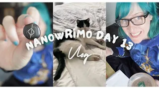 Today was a good day :-) NaNoWriMo Day 13 Vlog