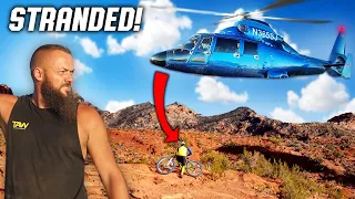 Dauphin Helicopter Rescue! How To Save a Stranded Mountain Biker