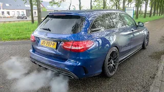 Mercedes C63S AMG Estate with iNNOTECH Performance Exhaust - LOUD Revs, Accelerations, Tunnelrun Etc