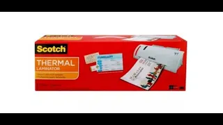 Scotch Laminator For Card Games