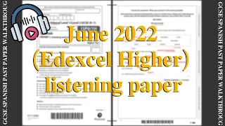 GCSE Spanish Listening Paper Walkthrough [Edexcel Higher]