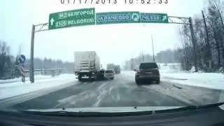 Аварии и ДТП январь 2013 неделя 4  Car Crash compilation winter