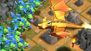 ALL BABY DRAGONS vs GIANT DRAGON!! "Clash of Clans" New Dragon's Lair!