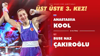 🥇 BUSE NAZ ÇAKIROĞLU 3. KEZ AVRUPA'NIN ZİRVESİNDE! | Avrupa Boks Şampiyonası