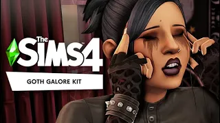 Is This SUPPOSED To Happen?...The Sims 4 Goth Galore Kit 🥀