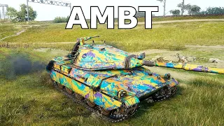 World of Tanks AMBT -  8 Kill 7,4k Damage - NEW TANK !