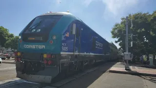 COASTER Train #681 at Carlsbad Village Station