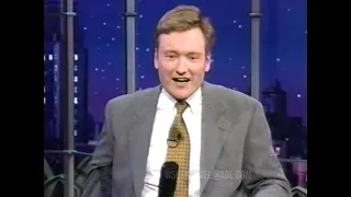 Conan's Most Awkward Interview Of All-Time (w/Kari Wuhrer) (1999) Late Night with Conan O'Brien