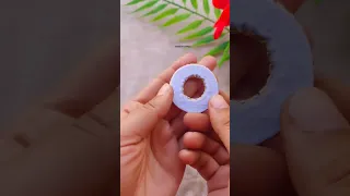 diy round Imitation/earrings #creativezainaz #shorts #youtubepartner #viral