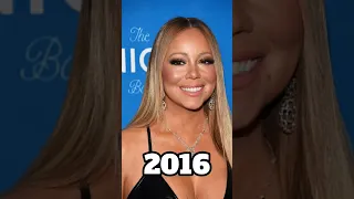 Evolution of Mariah Carey #shorts