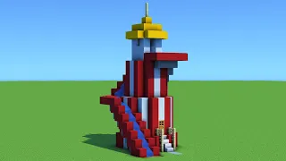 Minecraft Tutorial: How To Make A Helter Skelter  "Fair Part 13"