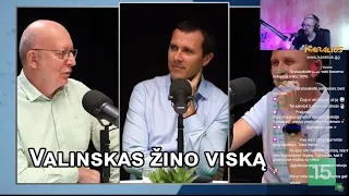 Valinskas apie komunistus, Landsbergius, bažnyčią ir kt. 15min "Valinskas Žino" | Karalius Reaguoja